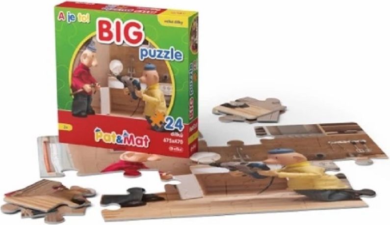 PAT A MAT Puzzle BIG 2 - obrázek 1