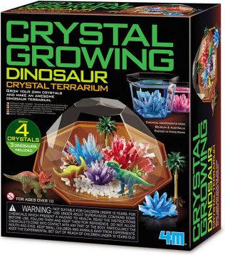 Dinosauří terárium s krystaly - obrázek 1