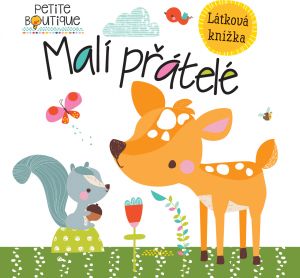 Látková knížka - Malí přátelé - obrázek 1