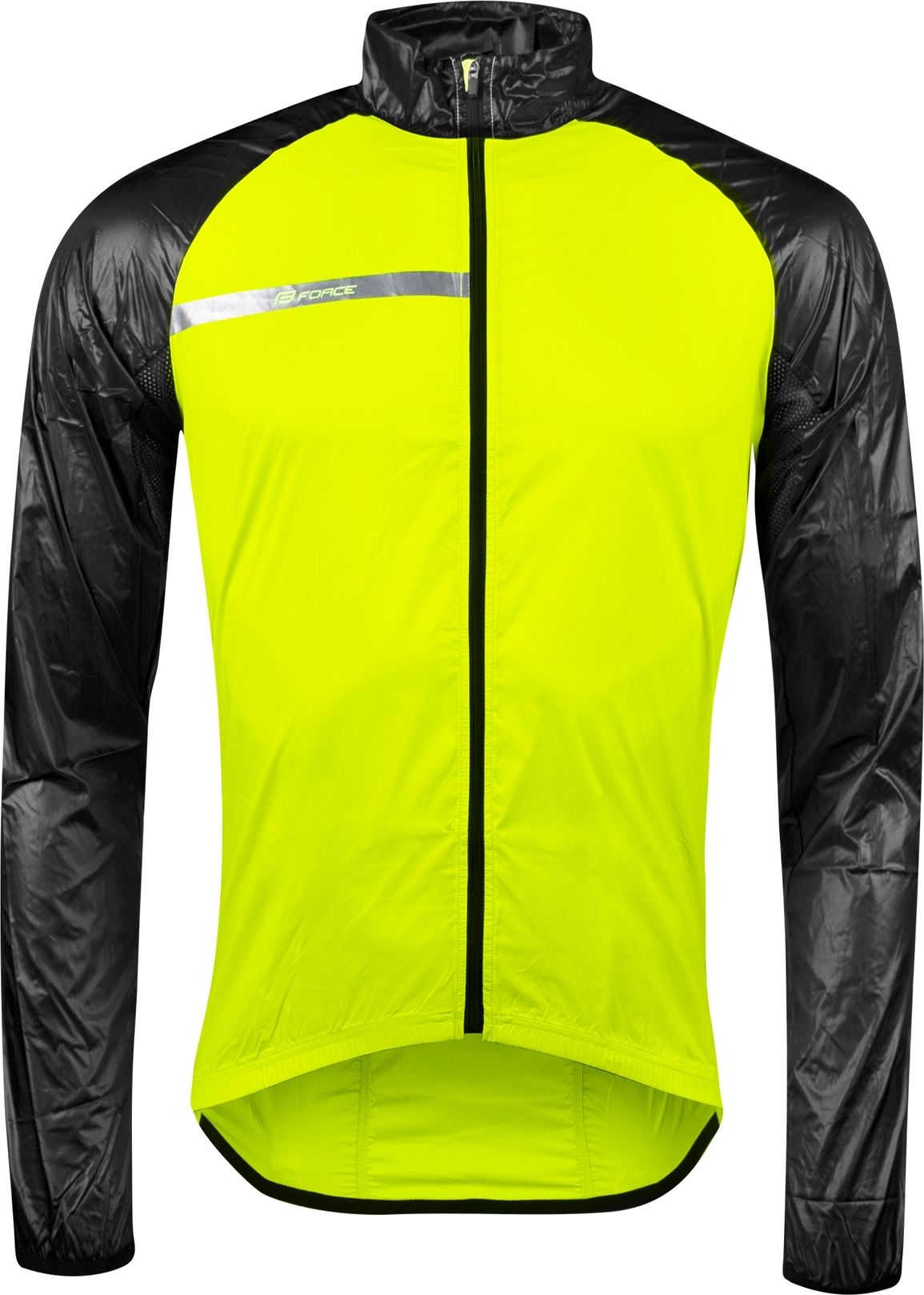 Force bunda Windpro Kid fluo-černá 153-164 - obrázek 1