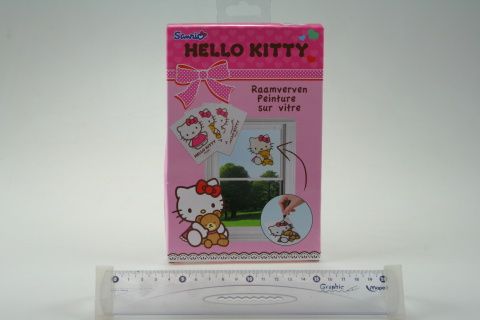 Sada na malování oken Hello Kitty - obrázek 1
