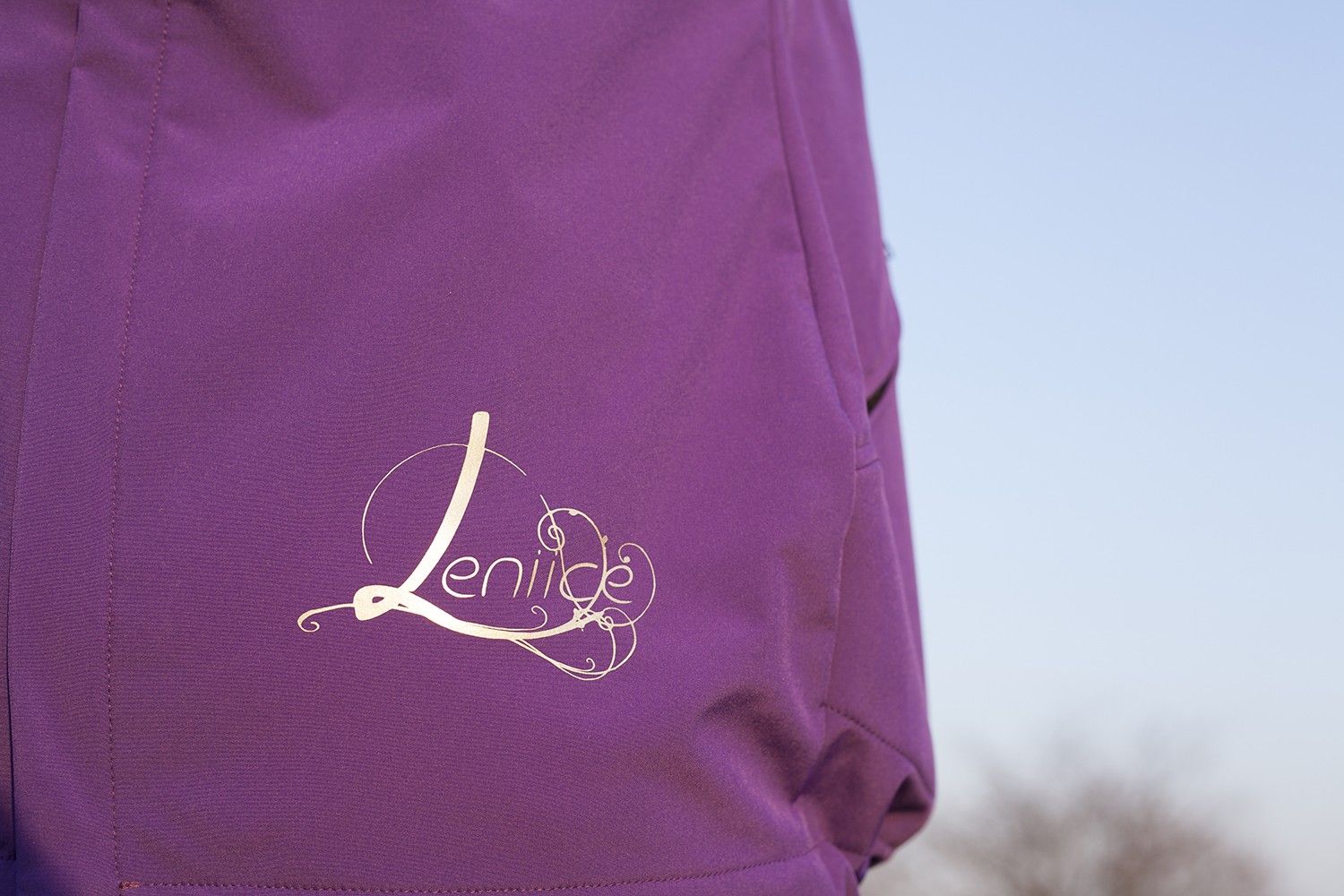 LENIICE NOSÍCÍ BUNDA PRO PŘEDNÍ I ZADNÍ NOŠENÍ FIALOVÁ - M/L - obrázek 4