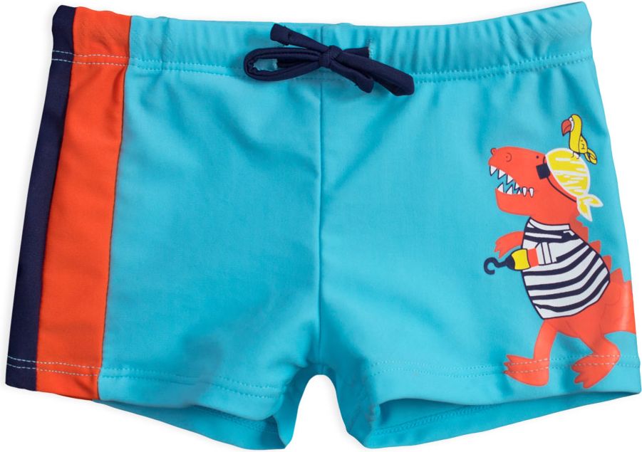 Chlapecké plavky KNOT SO BAD PIRÁT DINO modré Velikost: 92 - obrázek 1