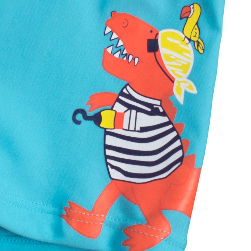 Chlapecké plavky KNOT SO BAD PIRÁT DINO modré Velikost: 92 - obrázek 2