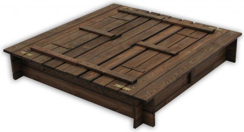 ROJAPLAST DĚTSKÉ DŘEVĚNÉ PÍSKOVIŠTĚ S LAVIČKAMI - obrázek 3