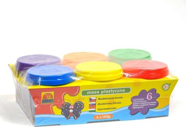 Barevná modelína 6 x 50 g