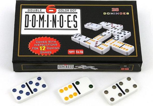 Hra domino v kazetě - obrázek 1