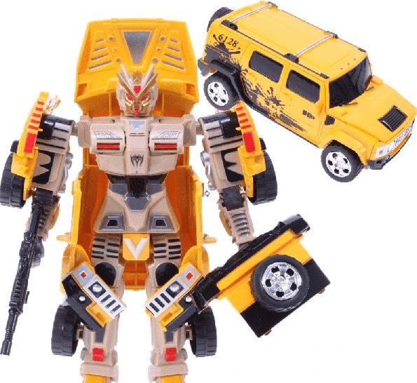 Transformers - autorobot SUV - bílá - obrázek 1