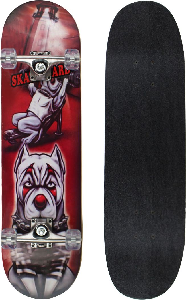 Skateboard SPARTAN Super Board - Bad Dog - obrázek 1
