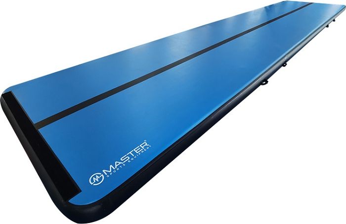 Airtrack MASTER S-Pro nafukovací žíněnka 1000 x 200 x 20 cm - modro - černá - obrázek 3