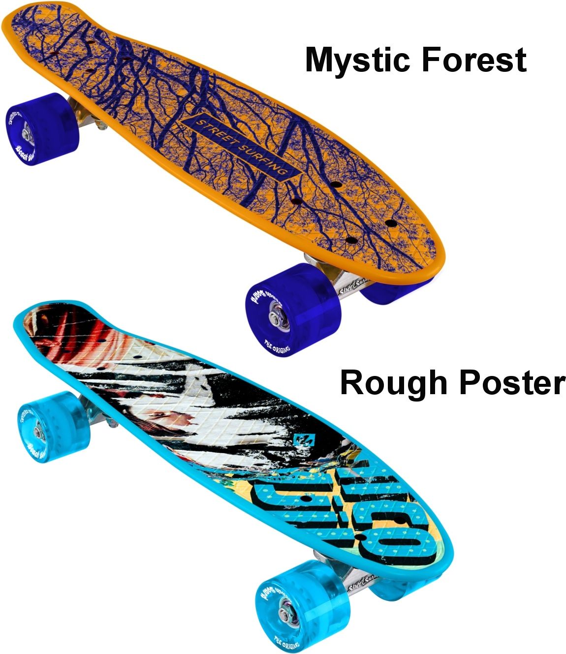 Skateboard STREET SURFING Beach Board Glow - obrázek 1