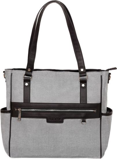 JOISSY Přebalovací taška na kočárek LILY, grey melange - obrázek 1