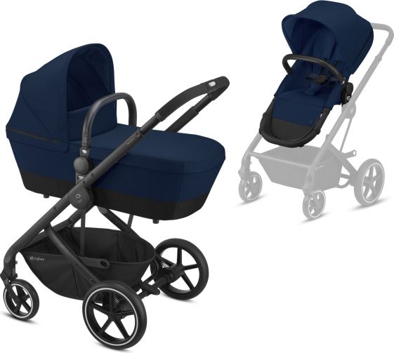 Cybex BALIOS S 2in1 BLACK Navy Blue | navy blue - obrázek 1