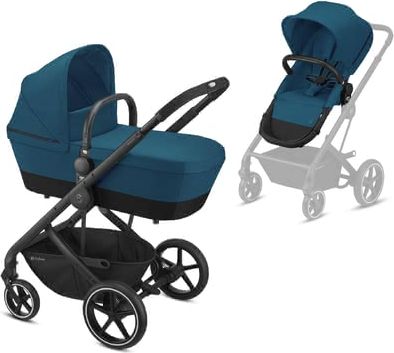 Cybex BALIOS S 2in1 BLACK River Blue | turquoise - obrázek 1