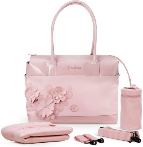 Cybex Přebalovací taška SIMPLY FLOWERS, PINK-light pink - obrázek 1