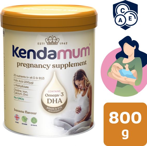 Kendal Nutricare Kendamum Banánový nápoj pro těhotné a kojící ženy 800 g - obrázek 1