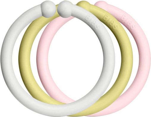 Bibs Loops kroužky 12 ks Haze/Meadow/Blossom - obrázek 1