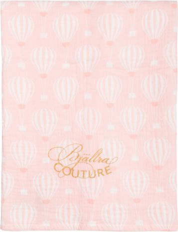 Bjällra Couture Bavlněná přikrývka Muslin Pink Sky - obrázek 1