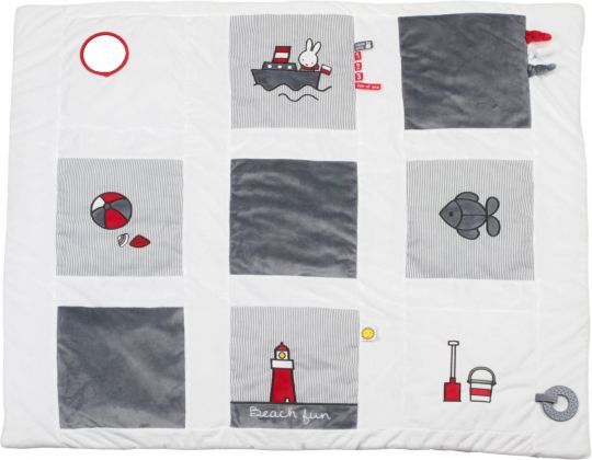 Tiamo Hrací deka bez hrazdičky Miffy Fun at sea - obrázek 1