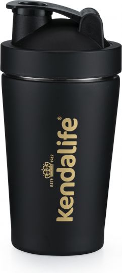 Kendal Nutricare Kendalife Shaker nerezový černý (600 ml) - obrázek 1