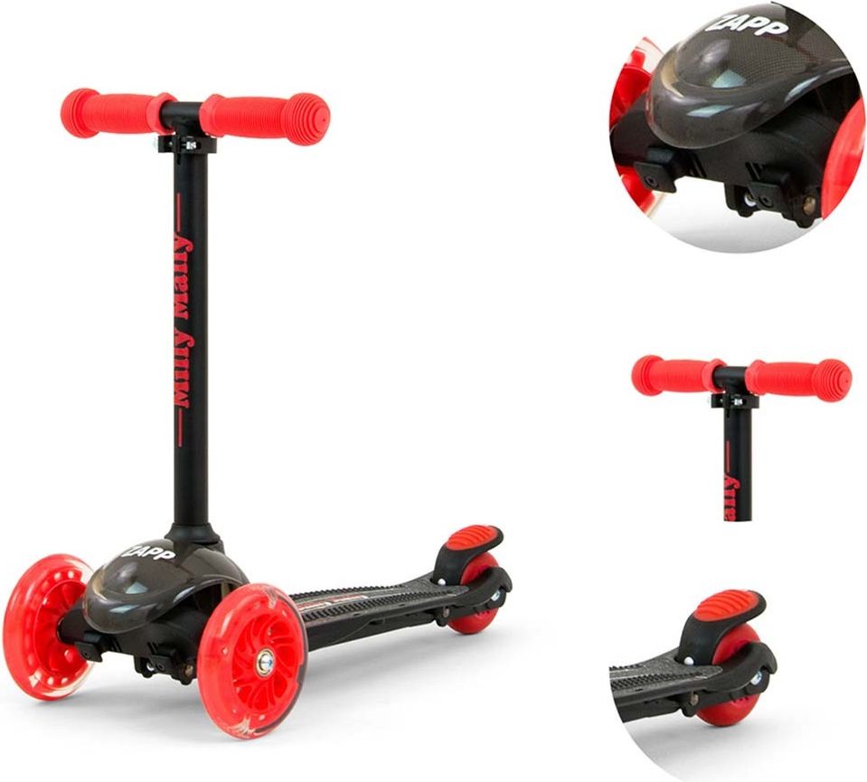 Dětská koloběžka Milly Mally Scooter Varianta: Boogie - černá - obrázek 12
