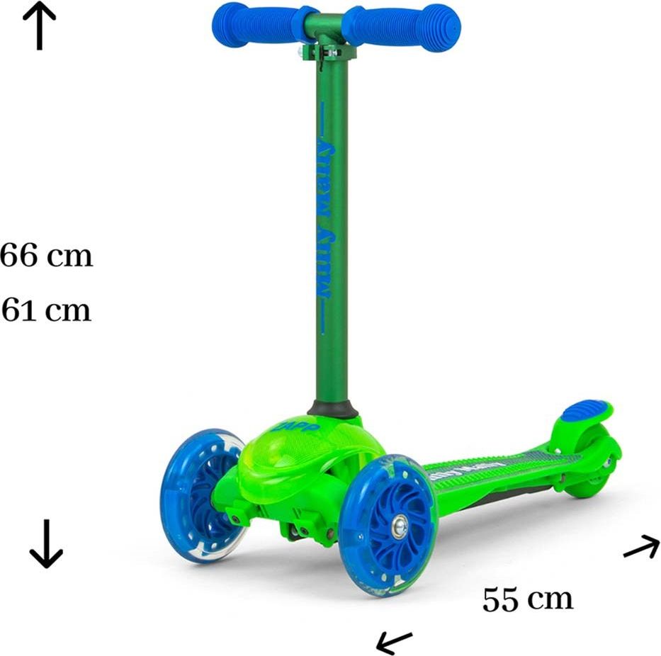 Dětská koloběžka Milly Mally Scooter Varianta: Boogie - černá - obrázek 21