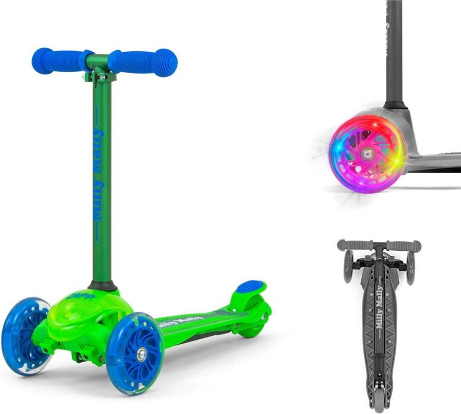 Dětská koloběžka Milly Mally Scooter Varianta: Boogie - černá - obrázek 27