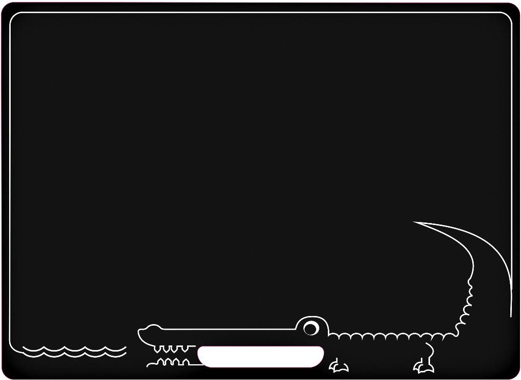 Jeujura Oboustraná tabule s krokodýlem - obrázek 1