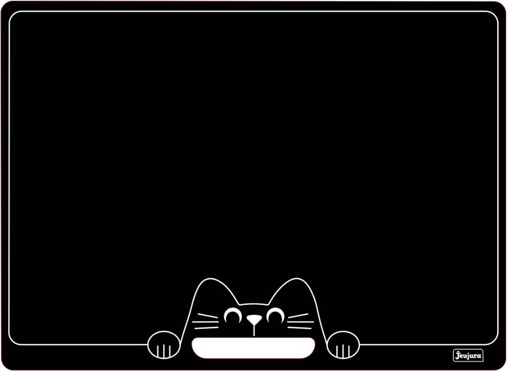 Jeujura Oboustraná tabule s kočičkou - obrázek 1
