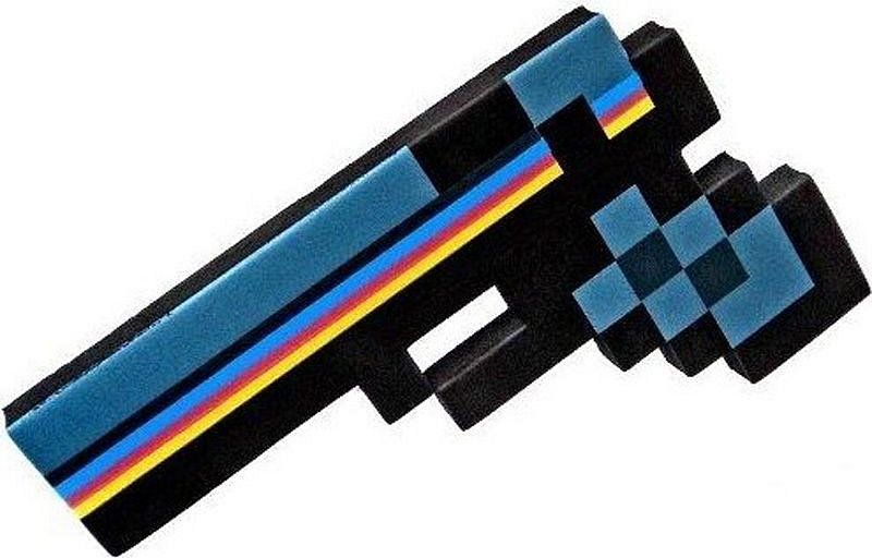 Dudlu Minecraft pistole - černá - obrázek 2