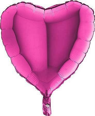 Dudlu Nafukovací balónek růžové srdce 46 cm - Grabo - obrázek 1