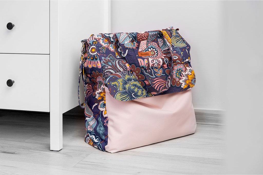 Taška Mama Sensillo Varianta: Modré pampelišky - modrá - obrázek 5