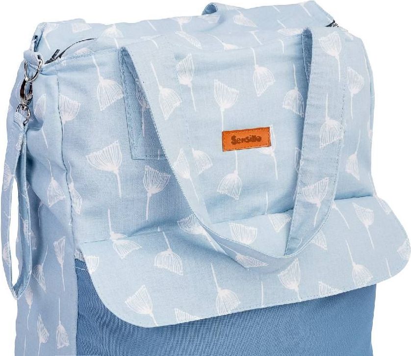 Taška Mama Sensillo Varianta: Modré pampelišky - modrá - obrázek 38
