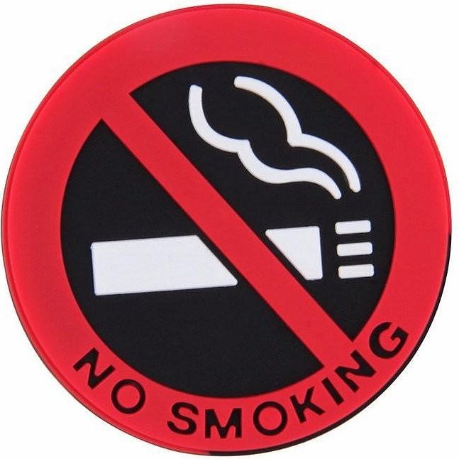 Dudlu Nálepka do auta - No smoking - obrázek 1