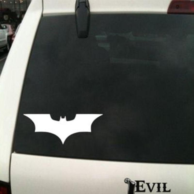 Dudlu Nálepka na auto - Batman Dark Knight - bílá - obrázek 5