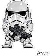 Dudlu Nálepka na auto - Storm Trooper - obrázek 3