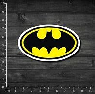 Dudlu Nálepka - znak Batman - žluto-černá - obrázek 3