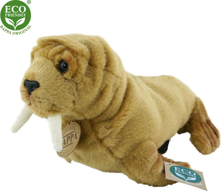 RAPPA Plyšový mrož 23 cm ECO-FRIENDLY - obrázek 1