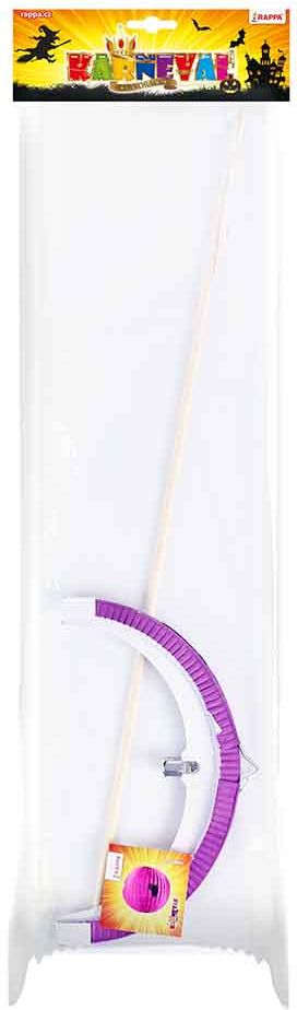 RAPPA Lampion Halloween pavouk s dřevěnou hůlkou 25 cm - obrázek 3