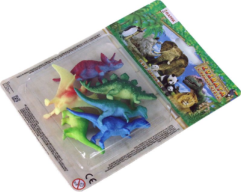 RAPPA Dinosaurus 6 ks na blistru - obrázek 1
