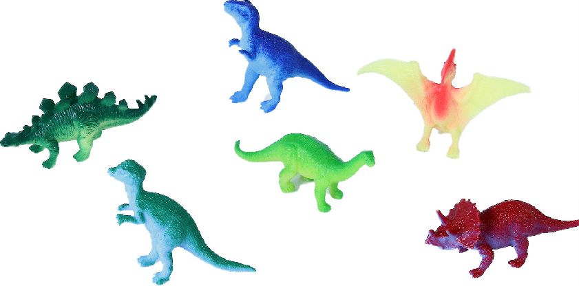 RAPPA Dinosaurus 6 ks na blistru - obrázek 2