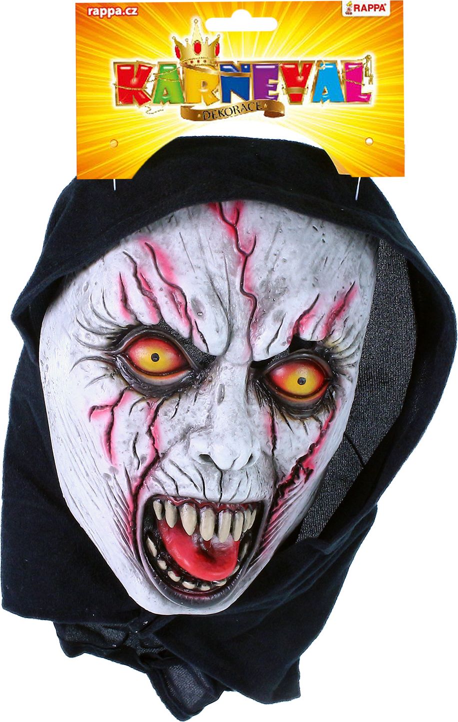 RAPPA Maska pro dospělé zombie jeptiška - obrázek 1