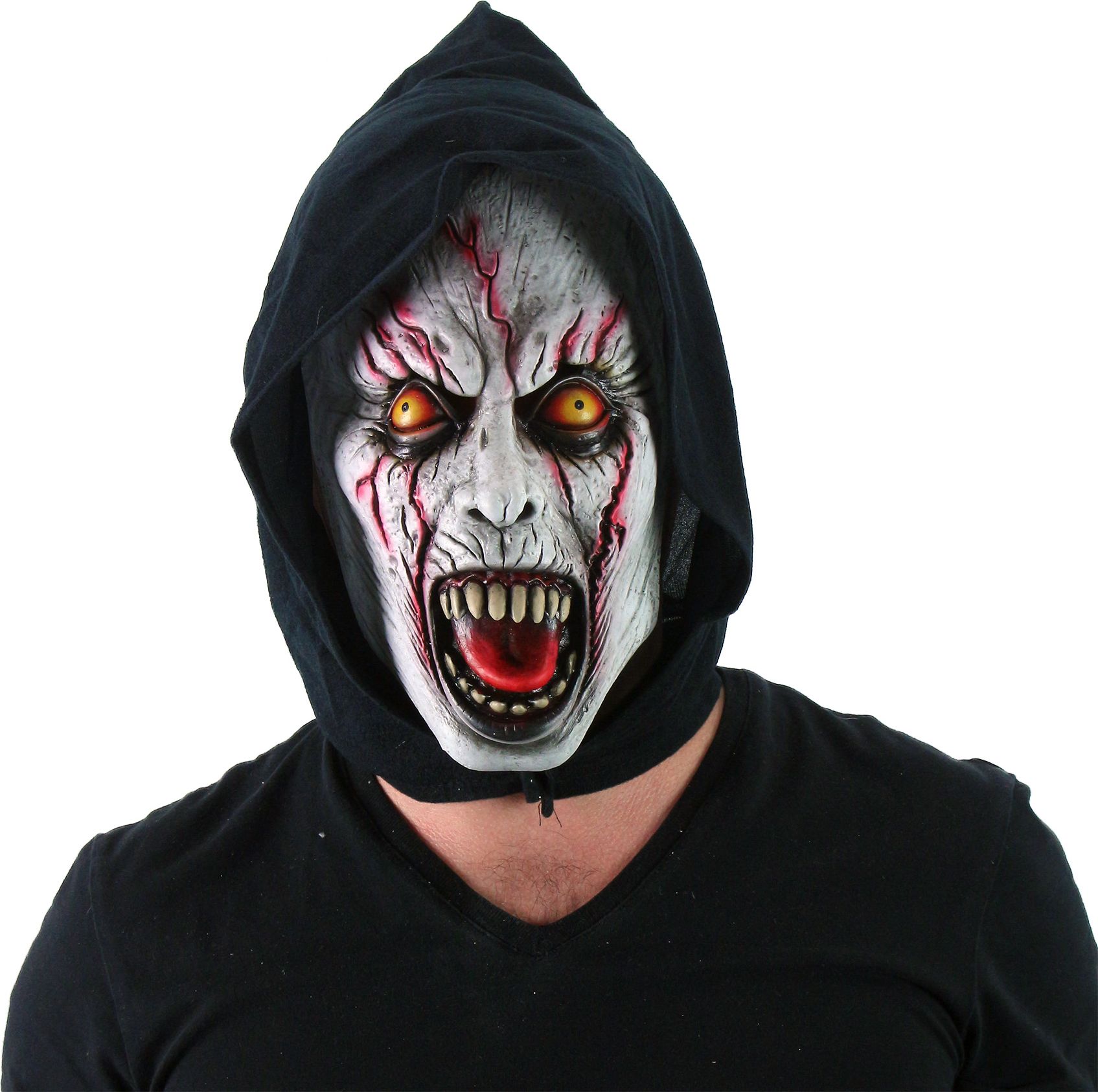 RAPPA Maska pro dospělé zombie jeptiška - obrázek 4