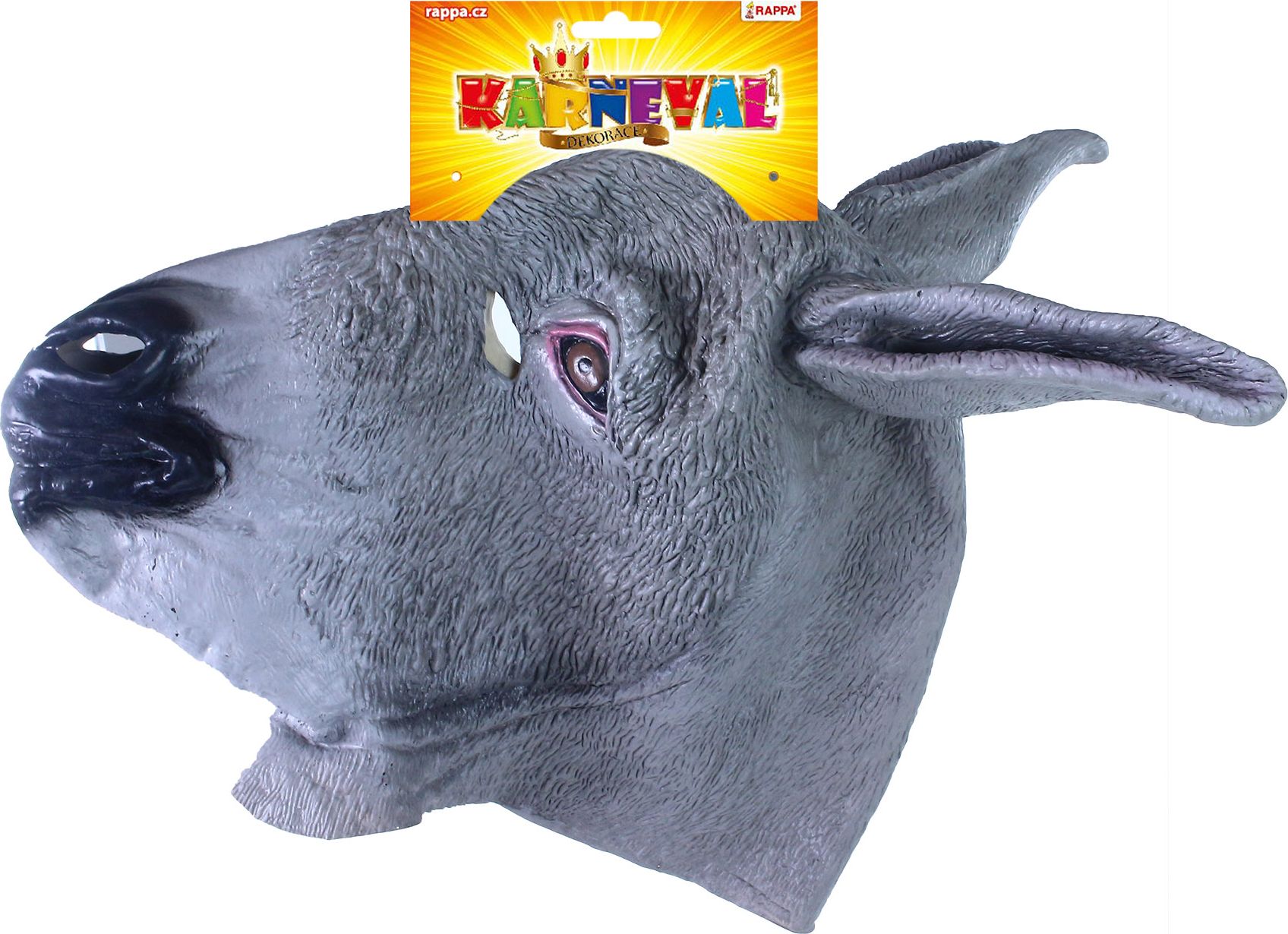 RAPPA Maska pro dospělé osel - obrázek 3