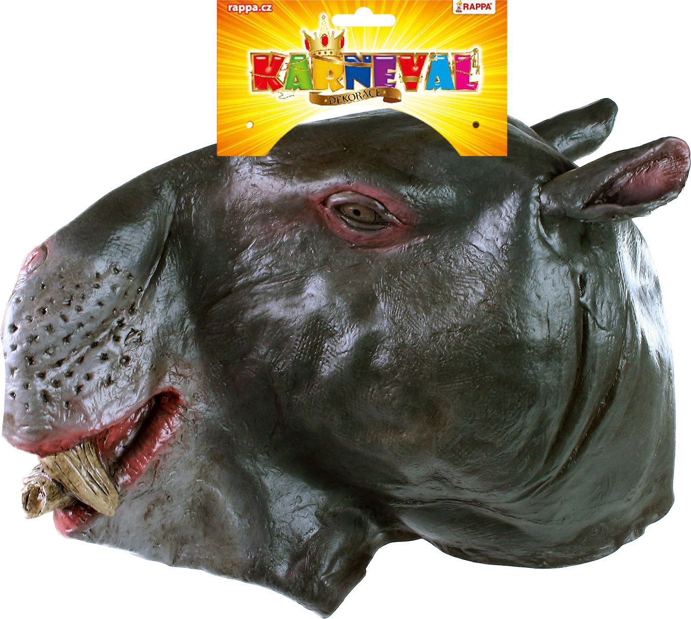 RAPPA Maska pro dospělé hroch - obrázek 2