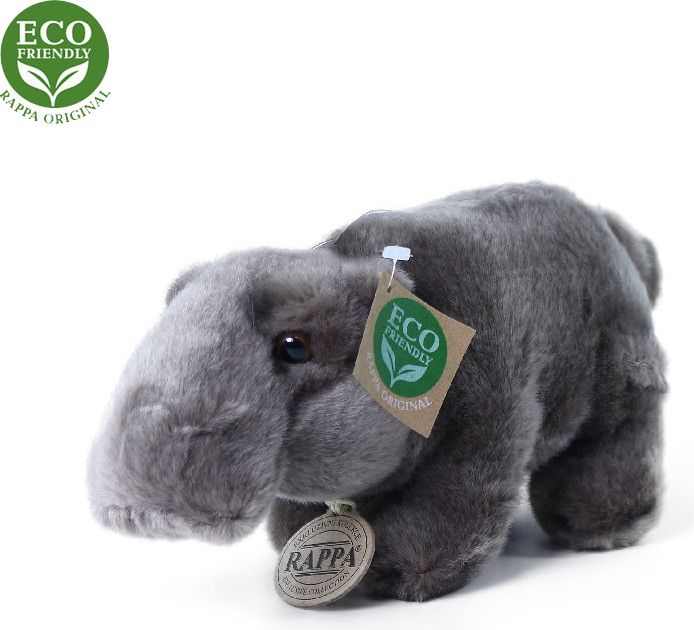 RAPPA Plyšový hroch 22 cm ECO-FRIENDLY - obrázek 3