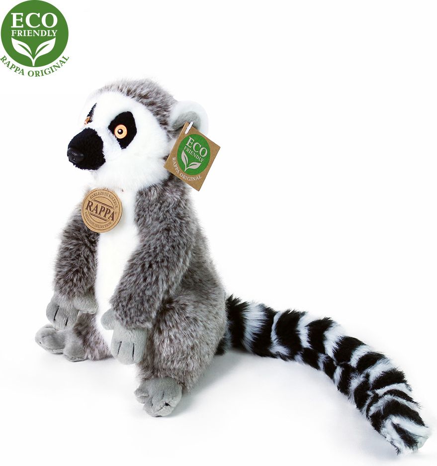 RAPPA Plyšový lemur 22 cm ECO-FRIENDLY - obrázek 1