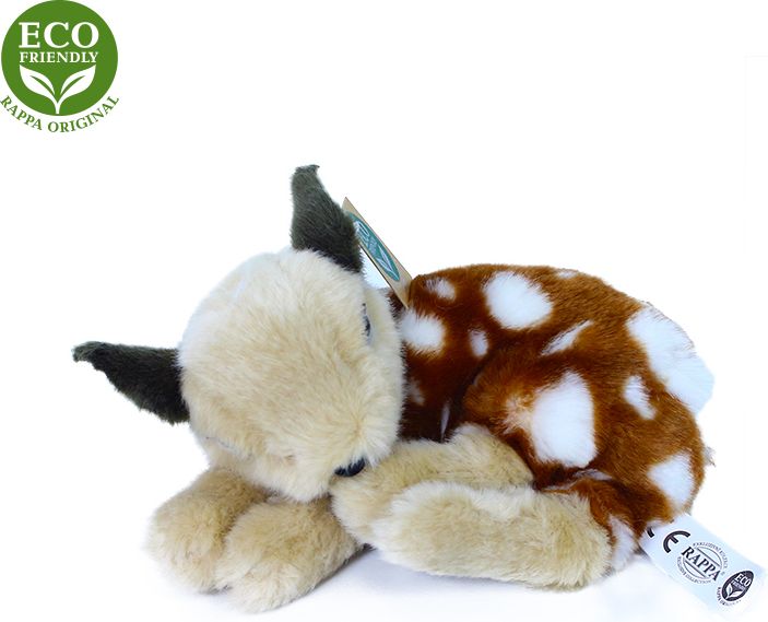 RAPPA Plyšový koloušek ležící 18 cm ECO-FRIENDLY - obrázek 2