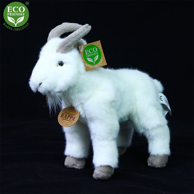 RAPPA Plyšový kozel/koza 20 cm ECO-FRIENDLY - obrázek 2
