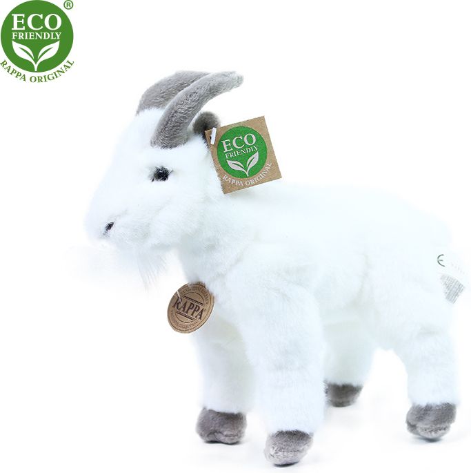 RAPPA Plyšový kozel/koza 20 cm ECO-FRIENDLY - obrázek 3